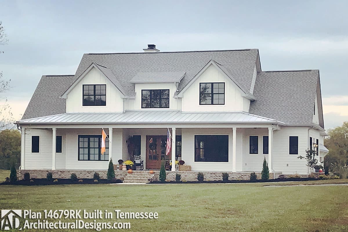 build gallery item - House Plan 14679RK Comes to Life in Tennessee