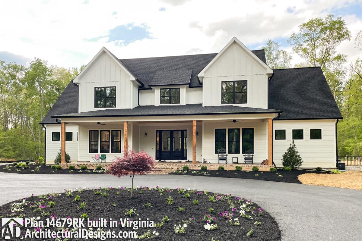 build gallery item - House Plan 14679RK Comes to Life in Virginia