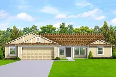 Comfortable Ranch House Plan with Split Bedrooms
