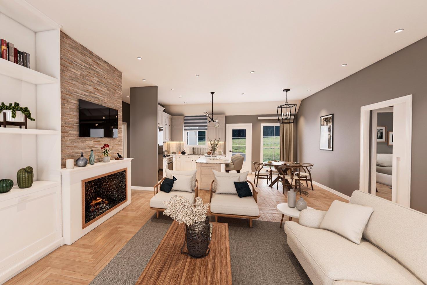 Plan 83918JW: Dreamy Country House Plan with Wrap-Around Porch - 1768 Sq Ft - Virtual Tour Cover Image - Cottage, Country, Southern