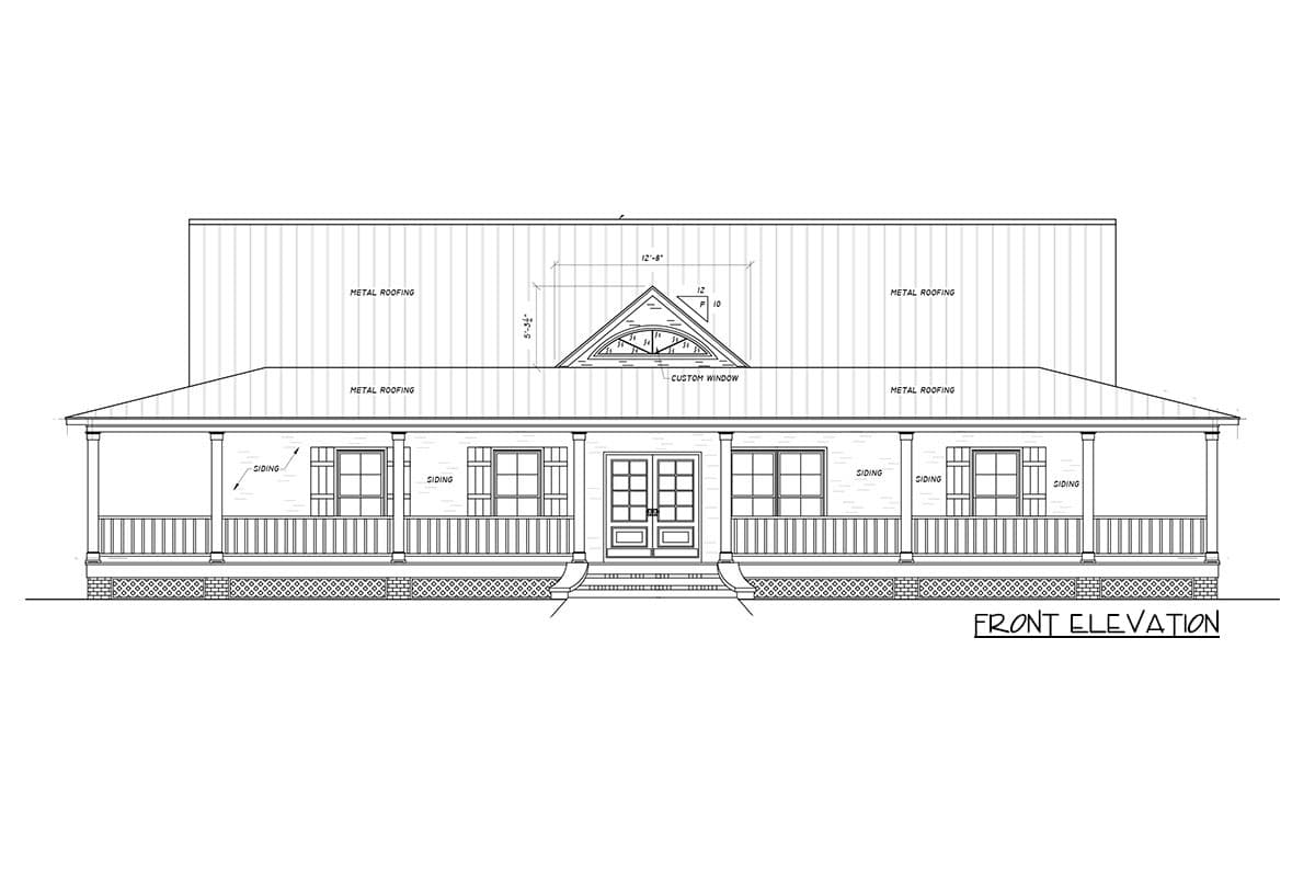 Plan 83918JW: Dreamy Country House Plan with Wrap-Around Porch - 1768 Sq Ft - Image #25 - Cottage, Country, Southern