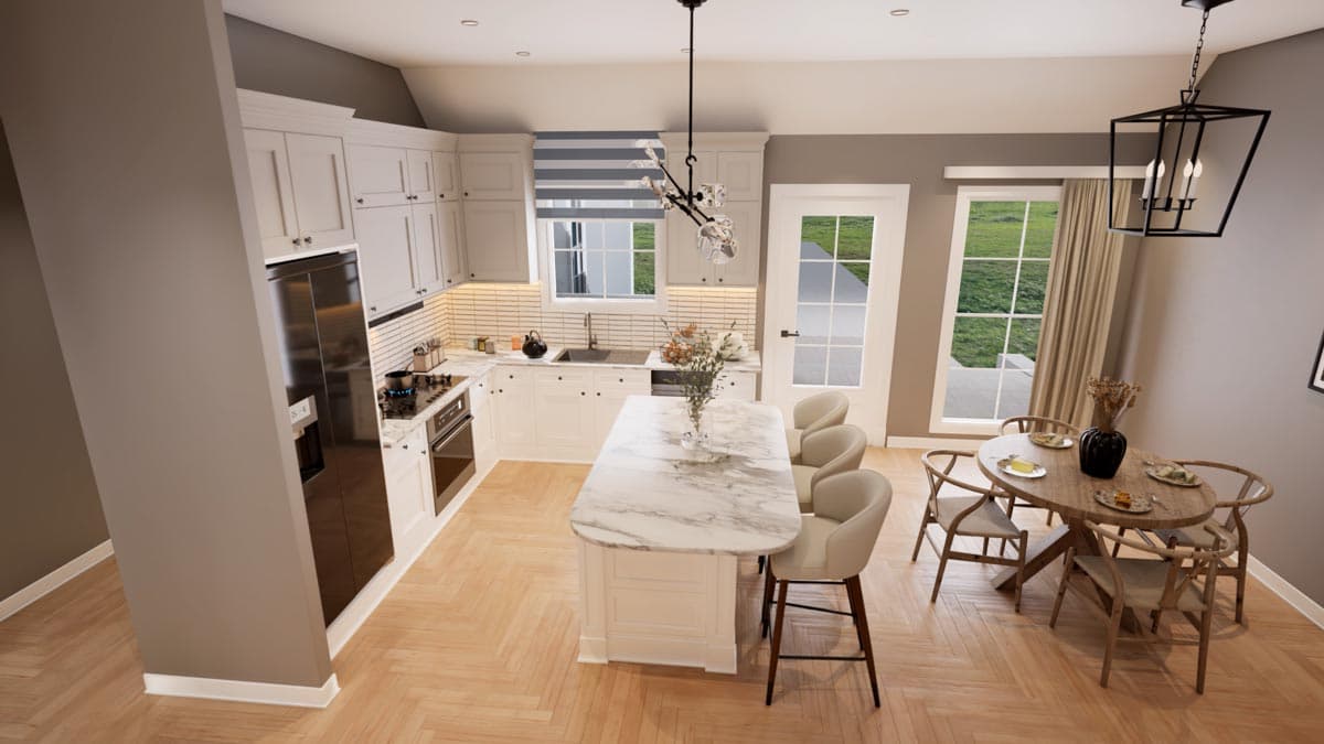 Plan 83918JW: Dreamy Country House Plan with Wrap-Around Porch - 1768 Sq Ft - Image #12 - Cottage, Country, Southern