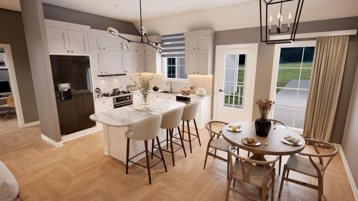 Plan 83918JW: Dreamy Country House Plan with Wrap-Around Porch - 1768 Sq Ft - Image #13 - Cottage, Country, Southern