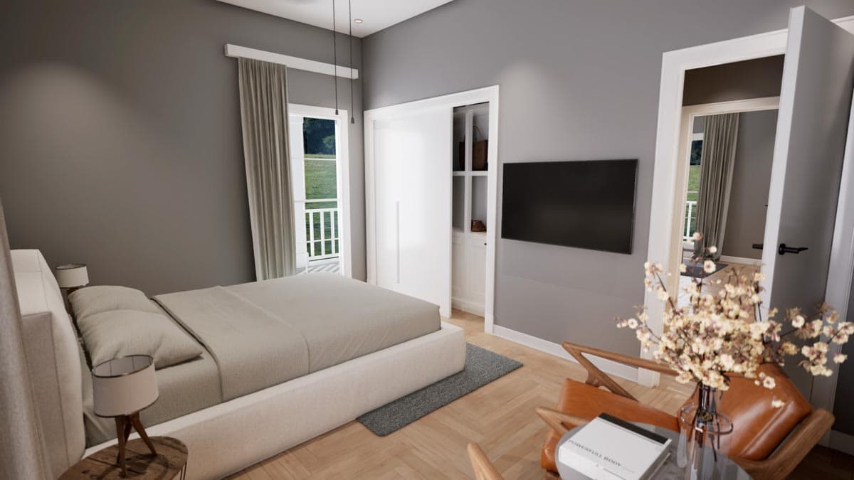 Plan 83918JW: Dreamy Country House Plan with Wrap-Around Porch - 1768 Sq Ft - Image #22 - Cottage, Country, Southern