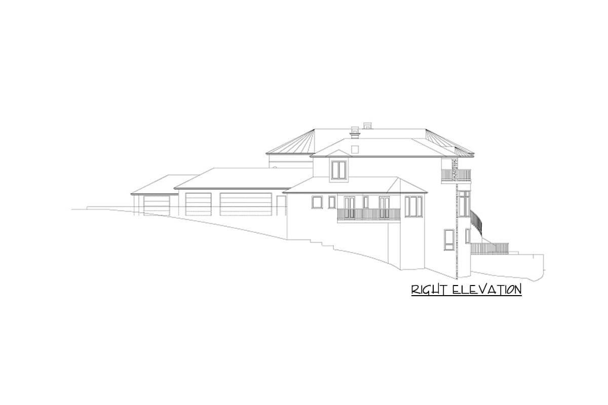 Plan 36564TX: Luxurious Mediterranean House Plan with Grand Two-Story Foyer and Family Room - Image #14 - European, Mediterranean