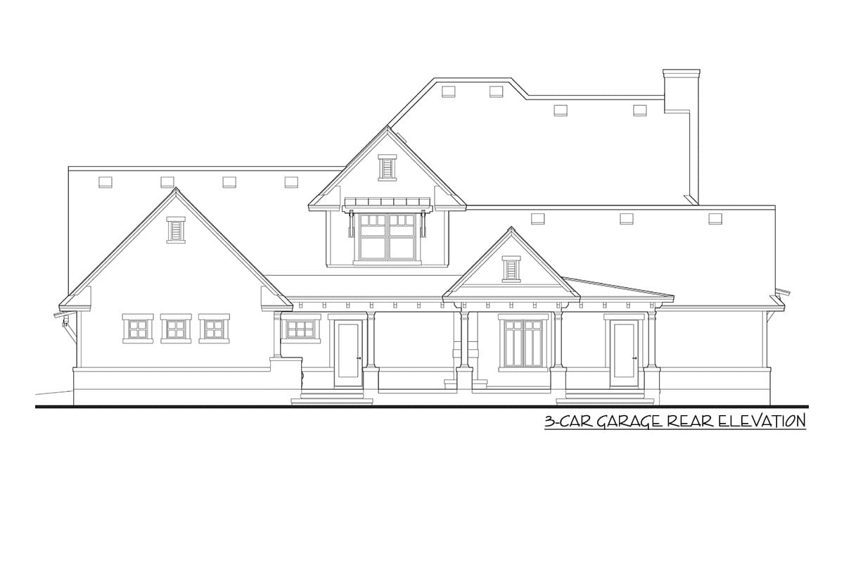 Plan 16908WG: Eye-Catching Modern Farmhouse with Two-Story Great Room - 2214 Sq Ft - Image #25 - Country, Farmhouse, Modern Farmhouse, New American, Traditional