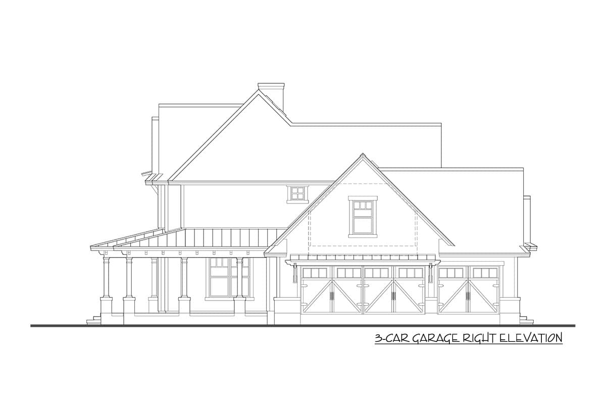 Plan 16908WG: Eye-Catching Modern Farmhouse with Two-Story Great Room - 2214 Sq Ft - Image #26 - Country, Farmhouse, Modern Farmhouse, New American, Traditional