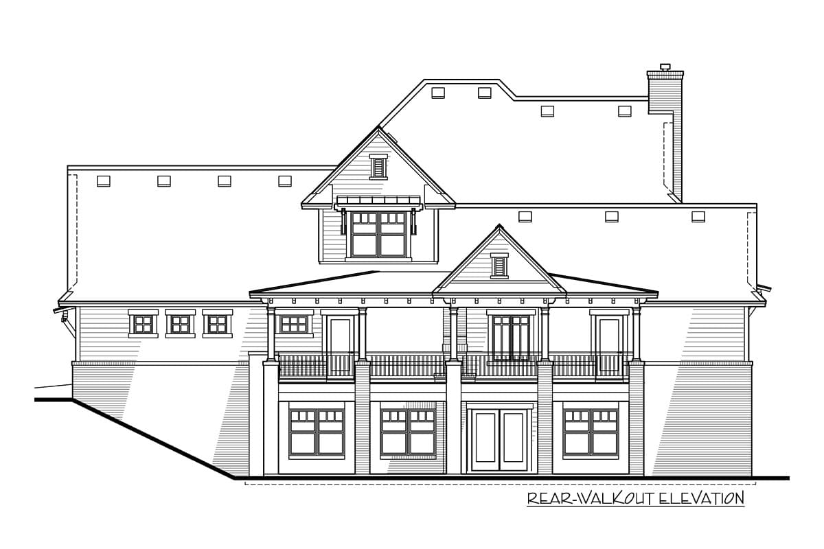 Plan 16908WG: Eye-Catching Modern Farmhouse with Two-Story Great Room - 2214 Sq Ft - Image #24 - Country, Farmhouse, Modern Farmhouse, New American, Traditional