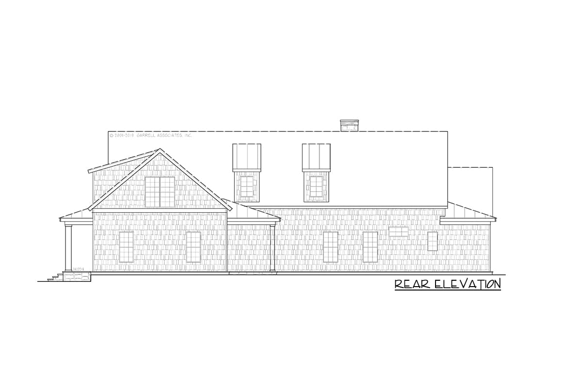 Plan 25669GE: Modern Farmhouse Plan with Porch Wrapping Two Sides - 3152 Sq Ft - Image #21 - Country, Farmhouse, Modern Farmhouse, Ranch, Southern