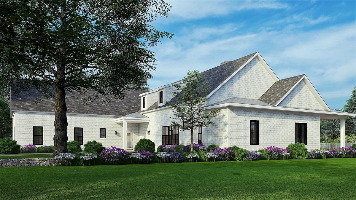 Plan 25669GE: Modern Farmhouse Plan with Porch Wrapping Two Sides - 3152 Sq Ft - Image #7 - Country, Farmhouse, Modern Farmhouse, Ranch, Southern