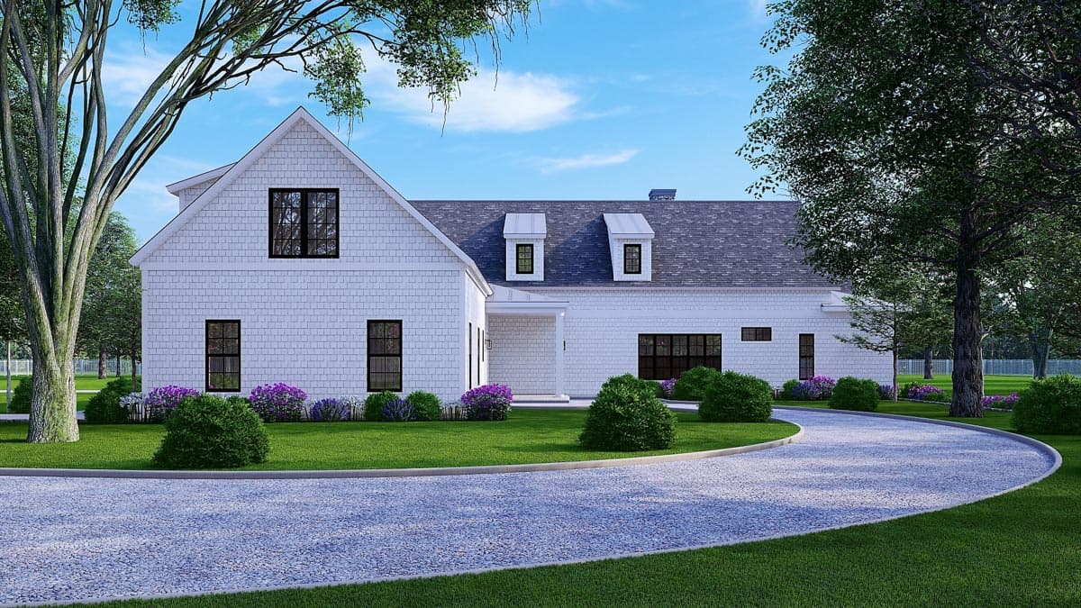 Plan 25669GE: Modern Farmhouse Plan with Porch Wrapping Two Sides - 3152 Sq Ft - Image #9 - Country, Farmhouse, Modern Farmhouse, Ranch, Southern