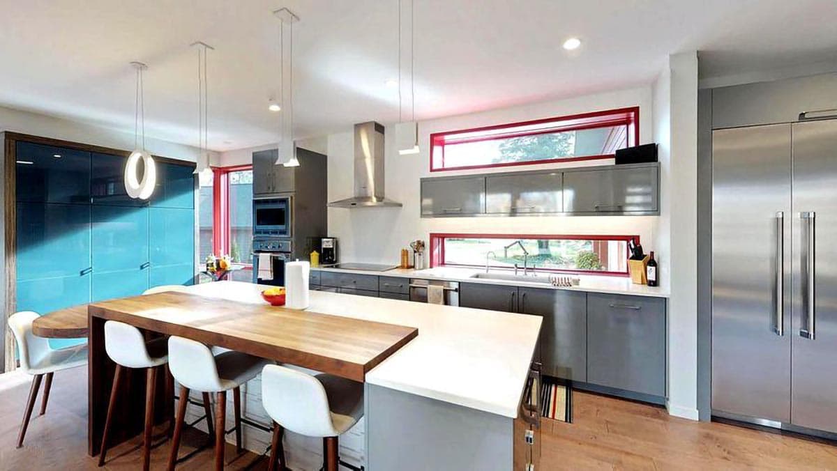 Plan 970080VC: Modern House Plan with Living On Three Levels - Image #7 - Contemporary, Modern, Northwest