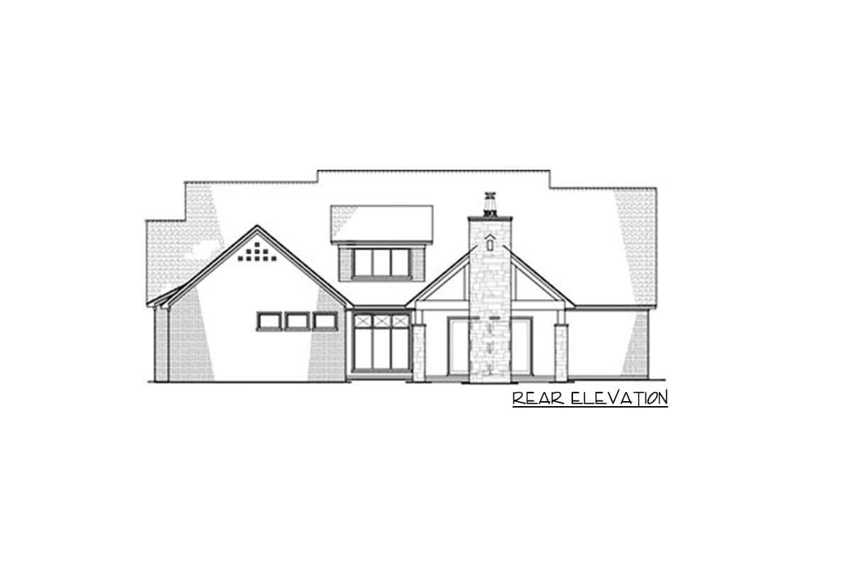 Plan 70624SND: Stunning French Country House Plan with Split Beds - 2641 Sq Ft - Image #9 - European, French Country, Southern, Transitional