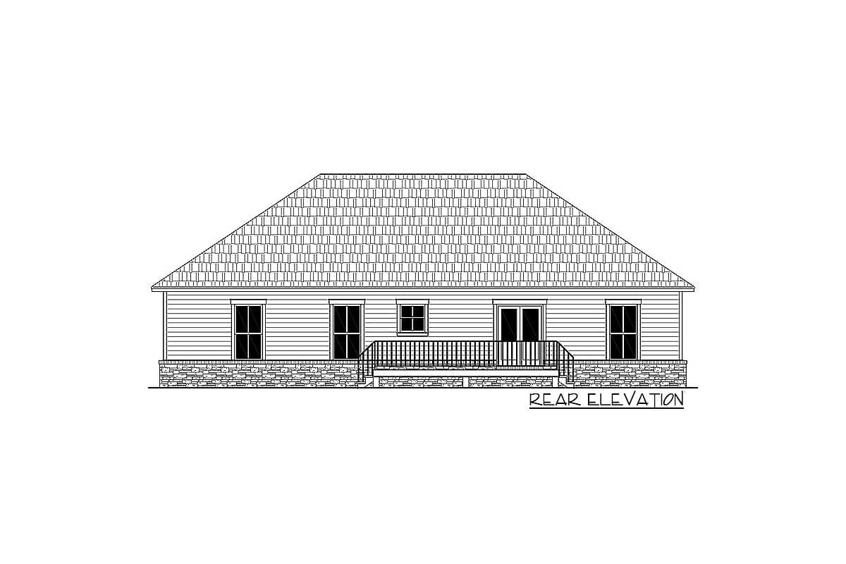 Plan 51189MM: New American Ranch Home Plan with Split Bed Layout - 1600 Sq Ft - Image #38 - Country, Craftsman, Farmhouse, New American, Ranch, Traditional
