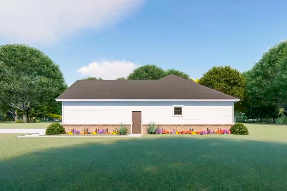 Plan 51189MM: New American Ranch Home Plan with Split Bed Layout - 1600 Sq Ft - Image #6 - Country, Craftsman, Farmhouse, New American, Ranch, Traditional