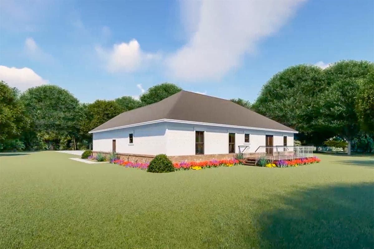 Plan 51189MM: New American Ranch Home Plan with Split Bed Layout - 1600 Sq Ft - Image #7 - Country, Craftsman, Farmhouse, New American, Ranch, Traditional