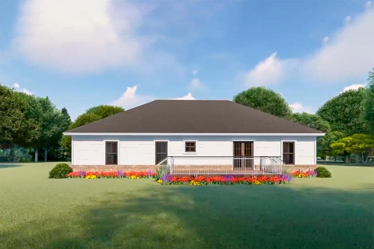 Plan 51189MM: New American Ranch Home Plan with Split Bed Layout - 1600 Sq Ft - Image #8 - Country, Craftsman, Farmhouse, New American, Ranch, Traditional