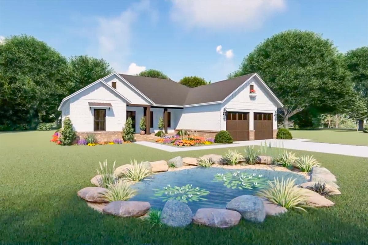 Plan 51189MM: New American Ranch Home Plan with Split Bed Layout - 1600 Sq Ft - Image #11 - Country, Craftsman, Farmhouse, New American, Ranch, Traditional