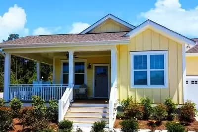 Bungalow House Plan with L-Shaped Front Porch