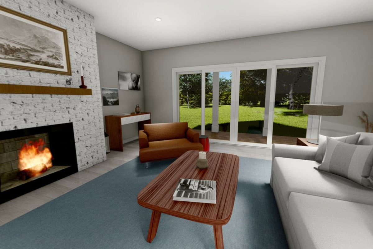 Plan 83607CRW: Darling Farmhouse Cottage Plan with First-Floor Owner's Bedroom - Virtual Tour Cover Image - Cottage, Country, Farmhouse, New American