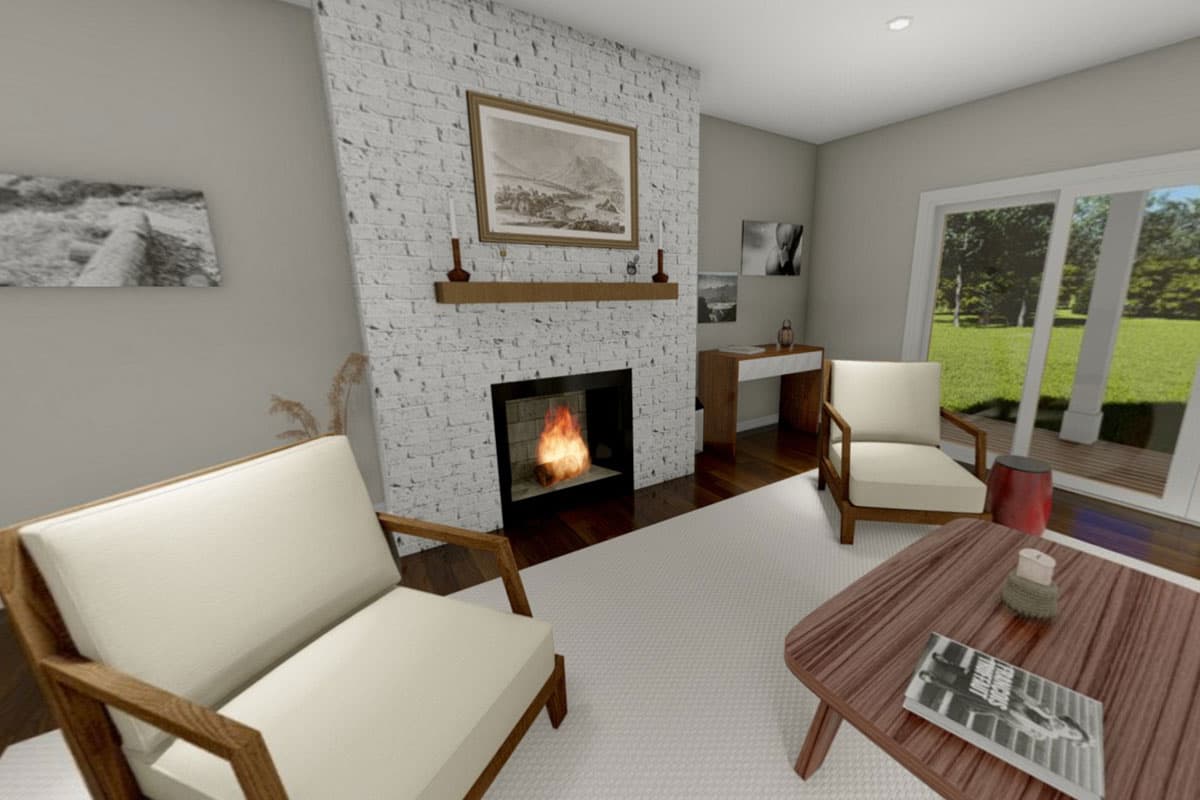 Plan 83608CRW: Darling Farmhouse Cottage Plan with 2-Car Garage - Virtual Tour Cover Image - Cottage, Country, Farmhouse, Modern Farmhouse, New American