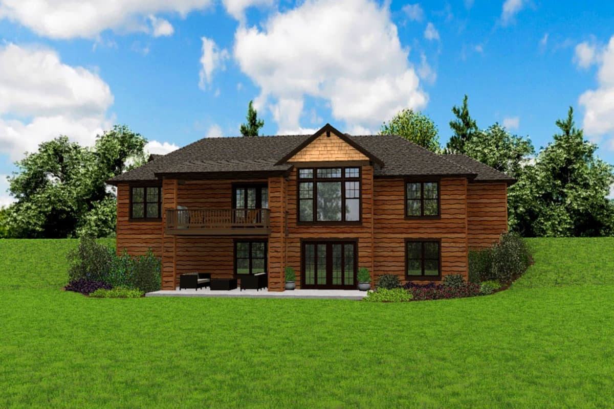 Plan 69730AM: Split Bedroom Craftsman House Plan on Walkout Basement - Image #7 - Country, Craftsman, Mountain, Ranch, Rustic
