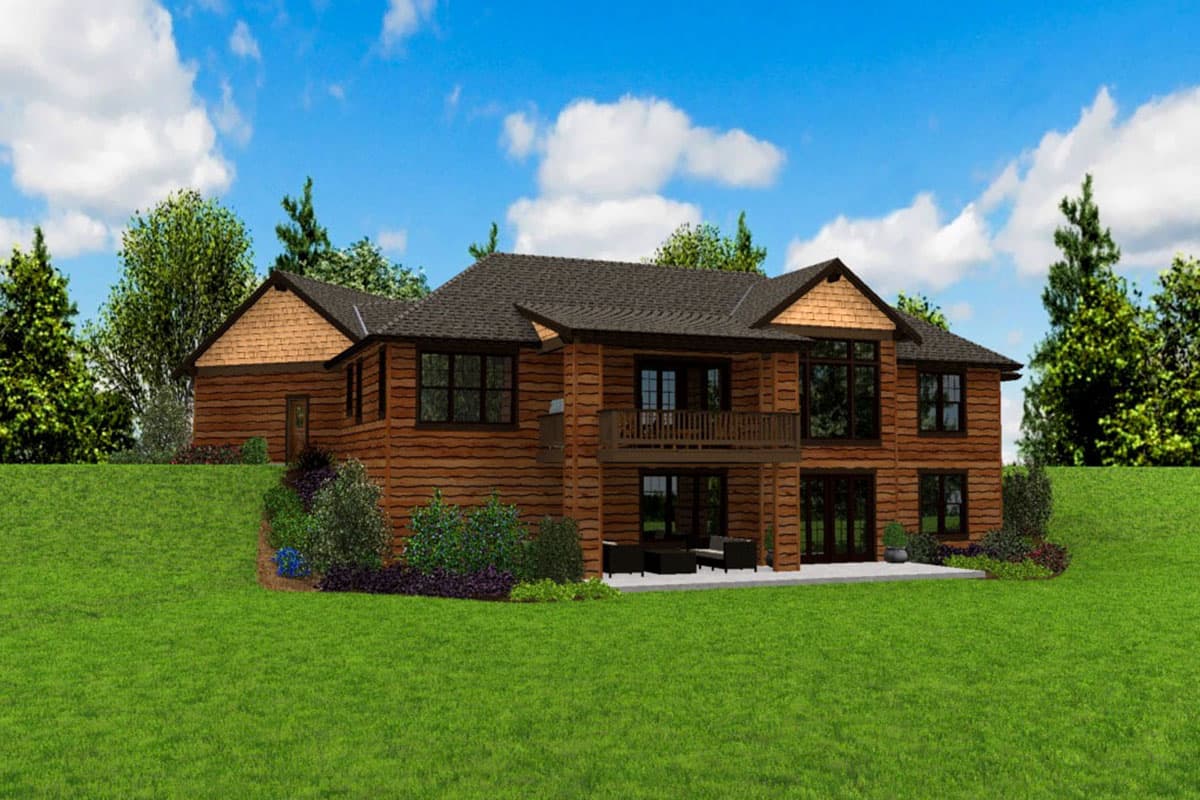 Plan 69730AM: Split Bedroom Craftsman House Plan on Walkout Basement - Image #8 - Country, Craftsman, Mountain, Ranch, Rustic