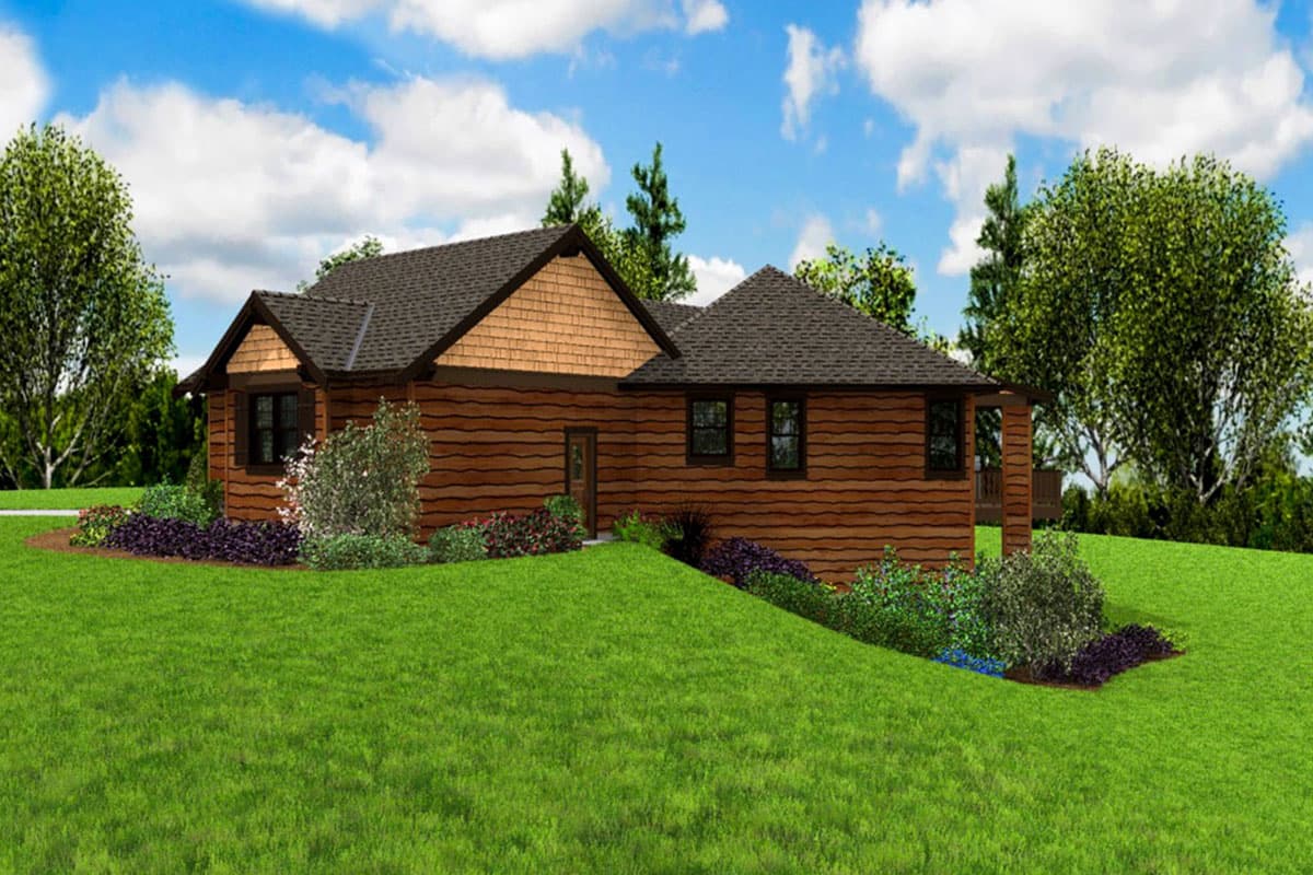 Plan 69730AM: Split Bedroom Craftsman House Plan on Walkout Basement - Image #10 - Country, Craftsman, Mountain, Ranch, Rustic