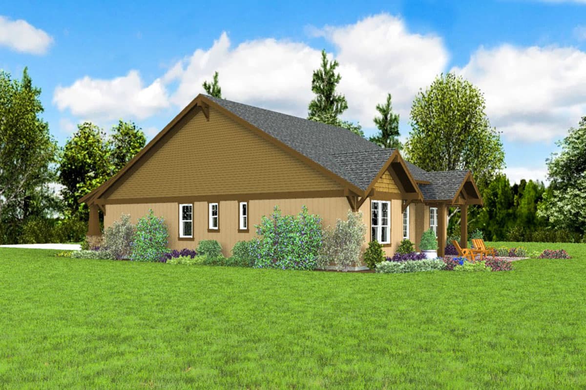 Plan 69727AM: Craftsman Ranch Home Plan with Two Master Suites - 2498 Sq Ft - Image #10 - Cottage, Craftsman, Northwest