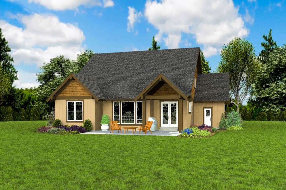 Plan 69728AM: Craftsman Ranch Home Plan with Bonus Room and Two Master Suites - 2498 Sq Ft - Image #8 - Country, Craftsman, Mountain, New American, Northwest