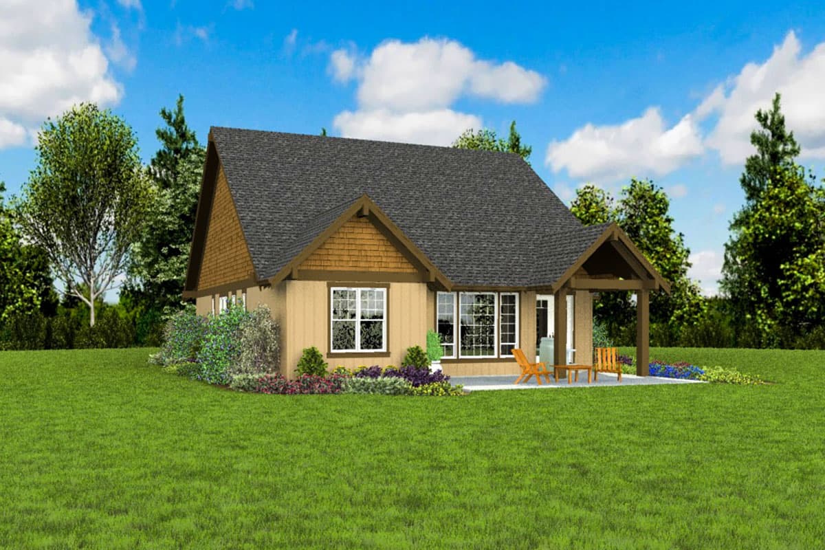 Plan 69728AM: Craftsman Ranch Home Plan with Bonus Room and Two Master Suites - 2498 Sq Ft - Image #9 - Country, Craftsman, Mountain, New American, Northwest