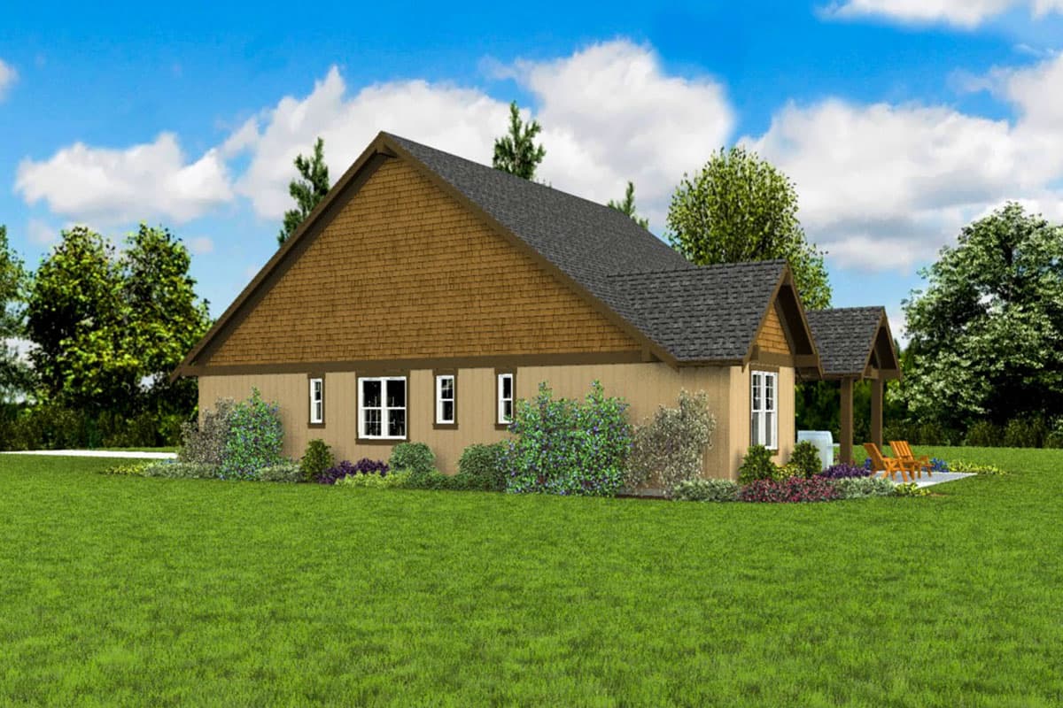 Plan 69728AM: Craftsman Ranch Home Plan with Bonus Room and Two Master Suites - 2498 Sq Ft - Image #10 - Country, Craftsman, Mountain, New American, Northwest