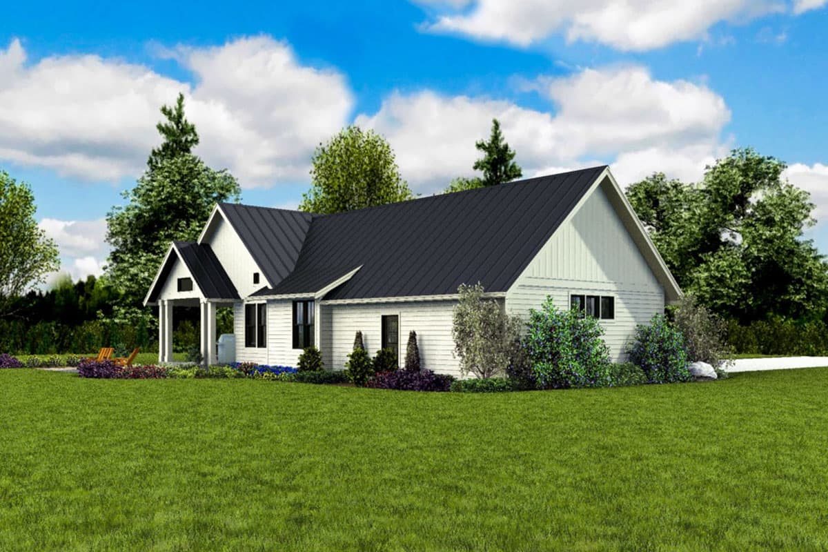 Plan 69735AM: Craftsman Cottage with 3-Car Garage - Image #7 - Bungalow, Country, Craftsman, Northwest