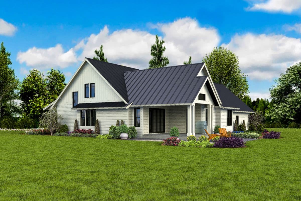 Plan 69735AM: Craftsman Cottage with 3-Car Garage - Image #10 - Bungalow, Country, Craftsman, Northwest
