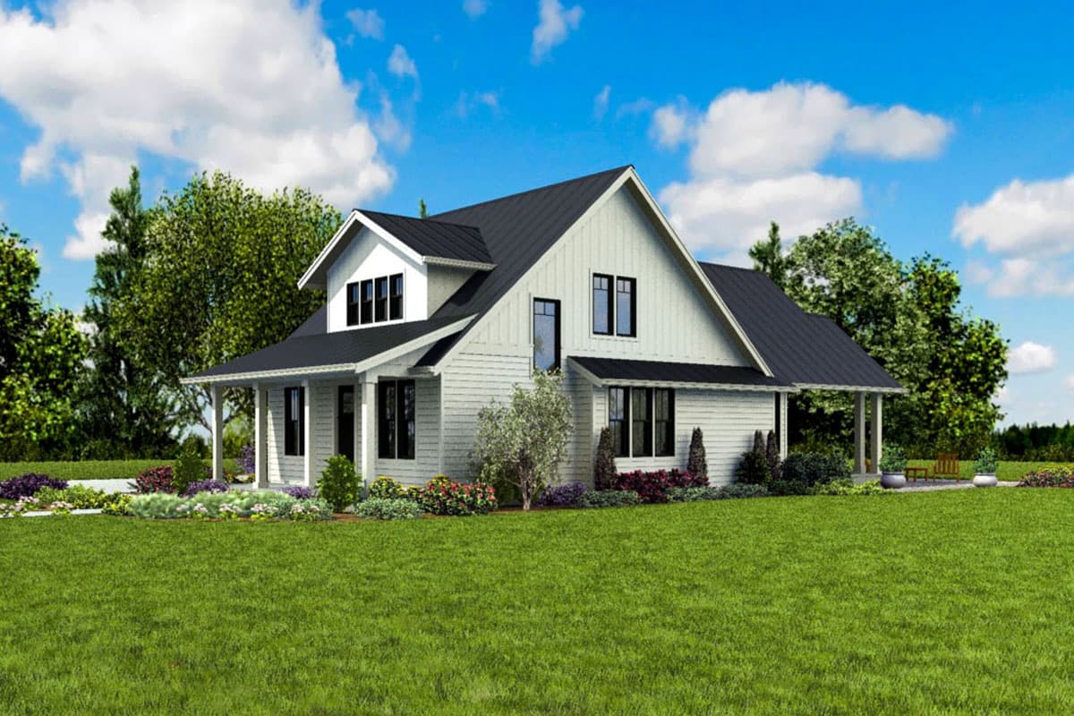 Plan 69735AM: Craftsman Cottage with 3-Car Garage - Image #12 - Bungalow, Country, Craftsman, Northwest