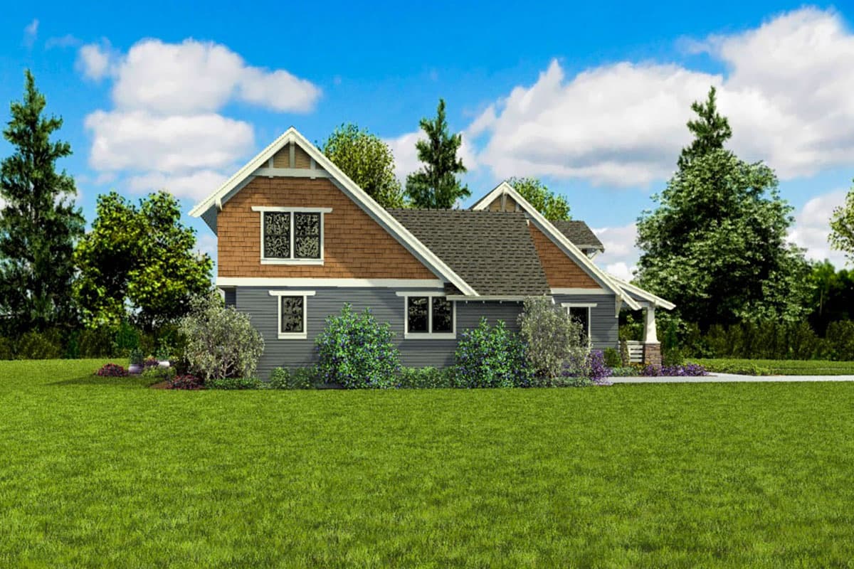 Plan 69736AM: Craftsman Cottage with Upstairs Apartment - Image #6 - Bungalow, Country, Craftsman, New American, Northwest