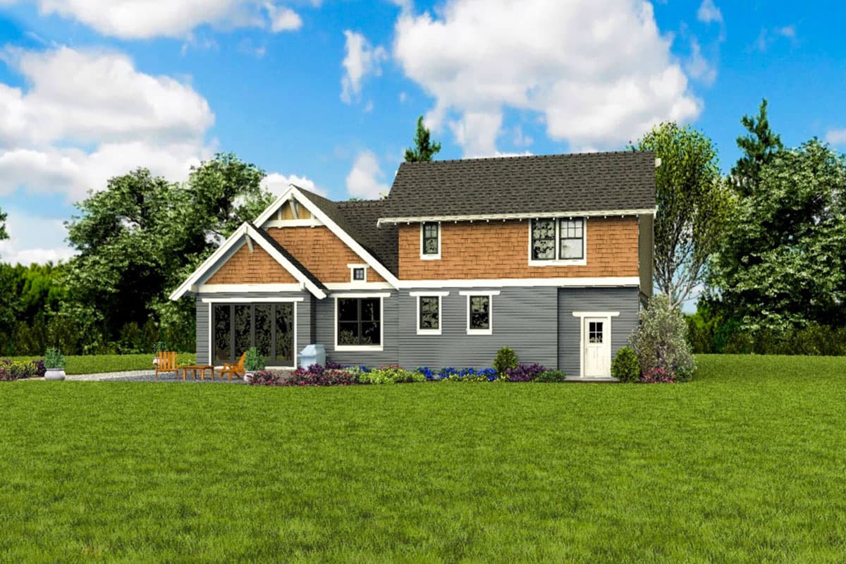 Plan 69736AM: Craftsman Cottage with Upstairs Apartment - Image #8 - Bungalow, Country, Craftsman, New American, Northwest