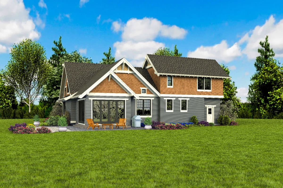 Plan 69736AM: Craftsman Cottage with Upstairs Apartment - Image #9 - Bungalow, Country, Craftsman, New American, Northwest