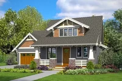 Craftsman Cottage with Upstairs Apartment