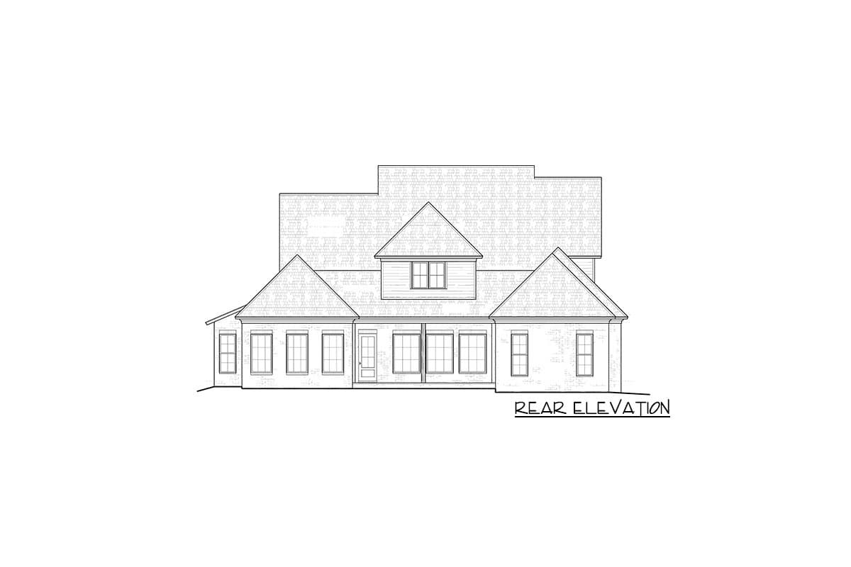 Plan 510066WDY: Two-Story Acadian House Plan with First-Floor Master - Image #55 - Acadian, Louisiana-Style, New American, Southern, Traditional