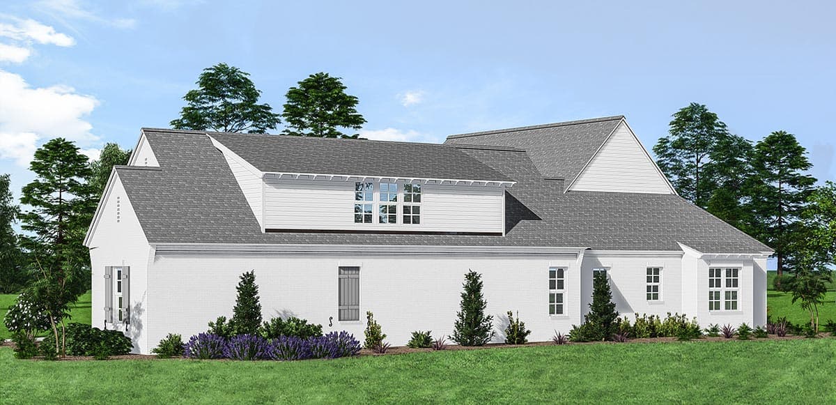 Plan 510067WDY: Gorgeous 4-Bed Acadian House Plan with Bonus Room Above Garage - Image #4 - Acadian, French Country, Louisiana-Style, Southern
