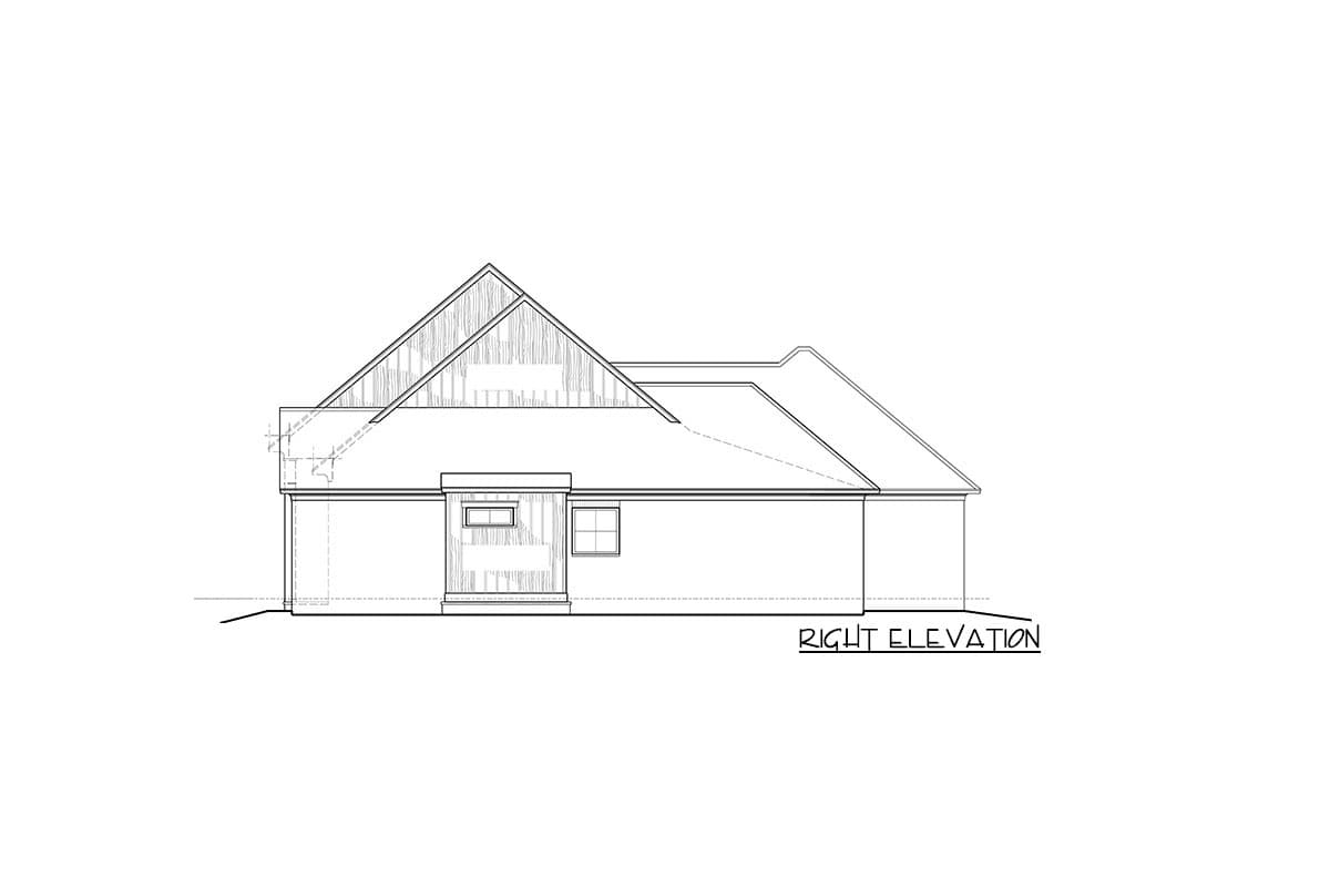 Plan 510074WDY: One-Level Acadian House Plan with Split Beds - Image #6 - Acadian, Coastal, Cottage, French Country, Louisiana-Style, Rustic, Southern