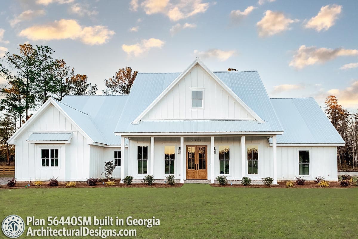 build gallery item - House Plan 56440SM Comes to Life in Georgia (Again!)