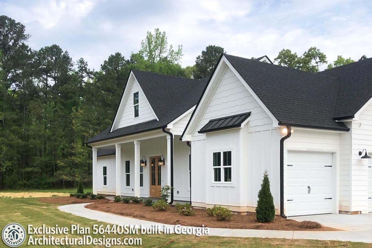 build gallery item - House Plan 56440SM Comes to Life in Georgia