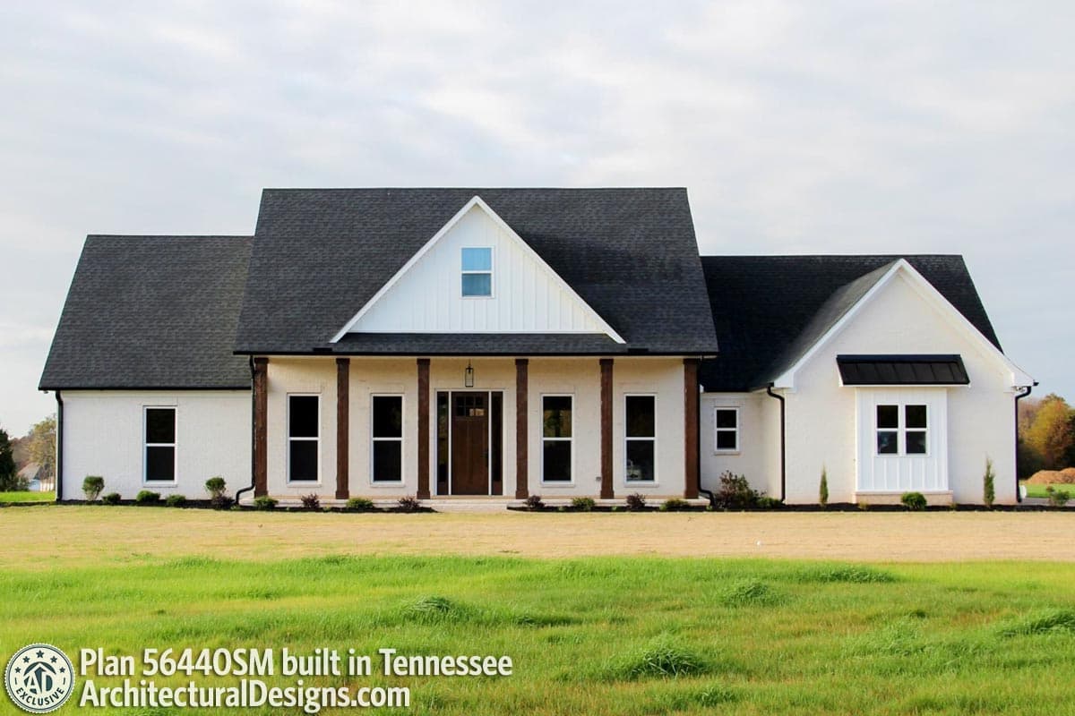 build gallery item - House Plan 56440SM Comes to Life in Tennessee