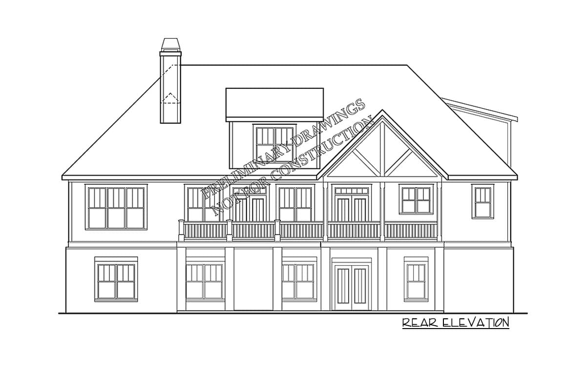Plan 710200BTZ: Modern Craftsman House Plan with Flex and Bonus Rooms - Image #4 - Craftsman, New American