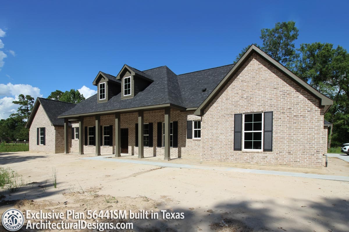 Plan 56441SM: Classic Southern House Plan with Balance and Symmetry - 2560 Sq Ft - Image #5 - Acadian, Country, French Country, Louisiana-Style, Southern, Traditional