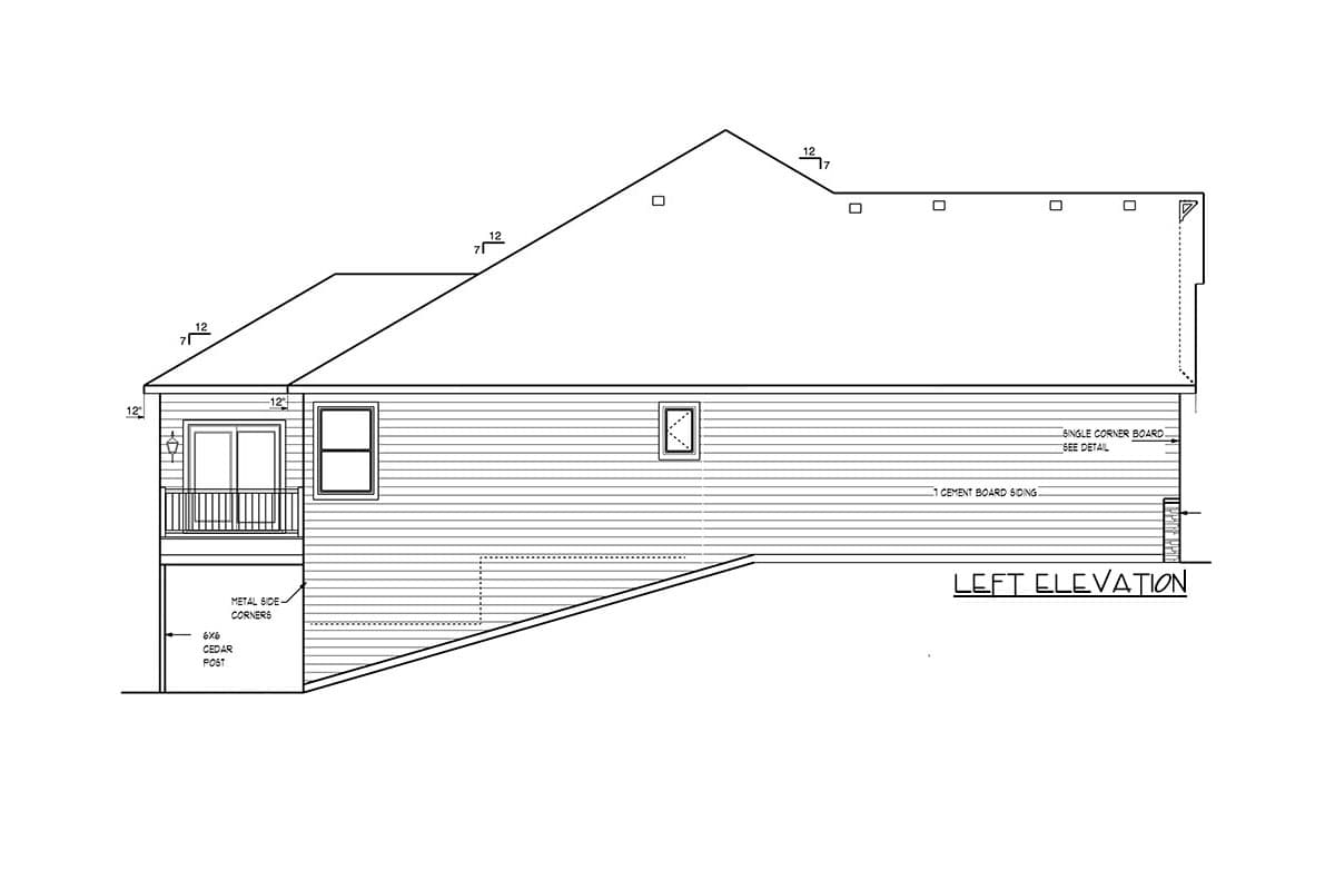 Plan 73425HS: Exclusive One-Story New American House Plan with Optional Finished Lower Level - Image #38 - Craftsman, New American