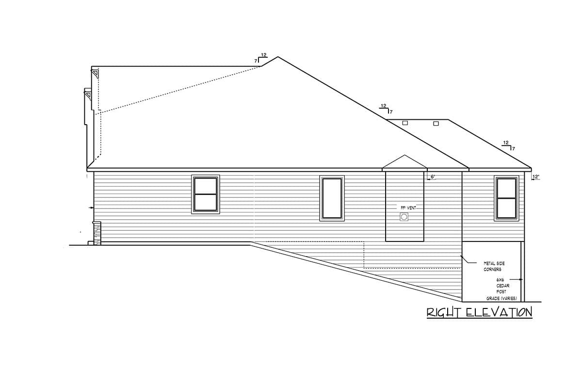 Plan 73425HS: Exclusive One-Story New American House Plan with Optional Finished Lower Level - Image #40 - Craftsman, New American
