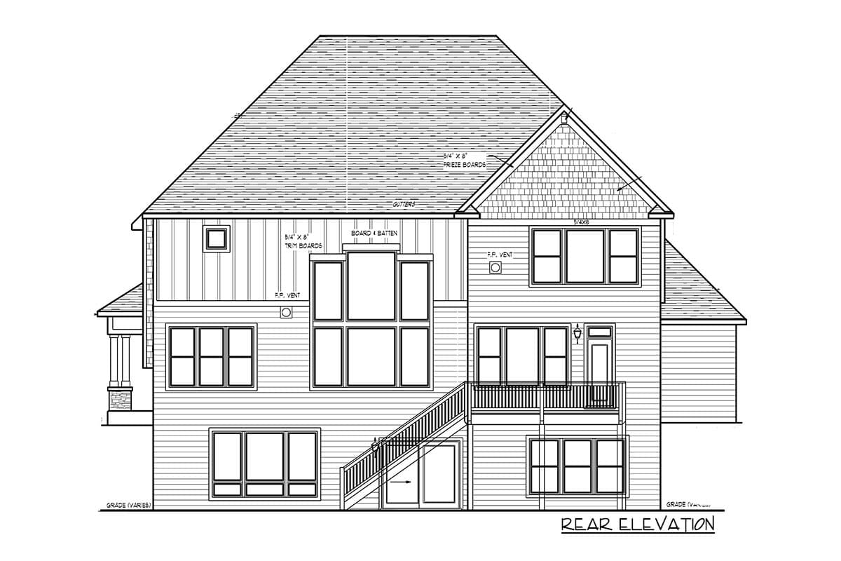 Plan 73427HS: Luxurious Craftsman House Plan with Optional Lower Level - Image #85 - Country, Craftsman, Mountain, New American, Northwest